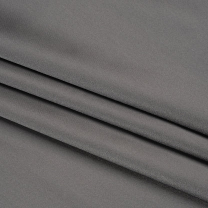 Stretch Satin Made in Italy - Gray with Black Backing - Premium Collection