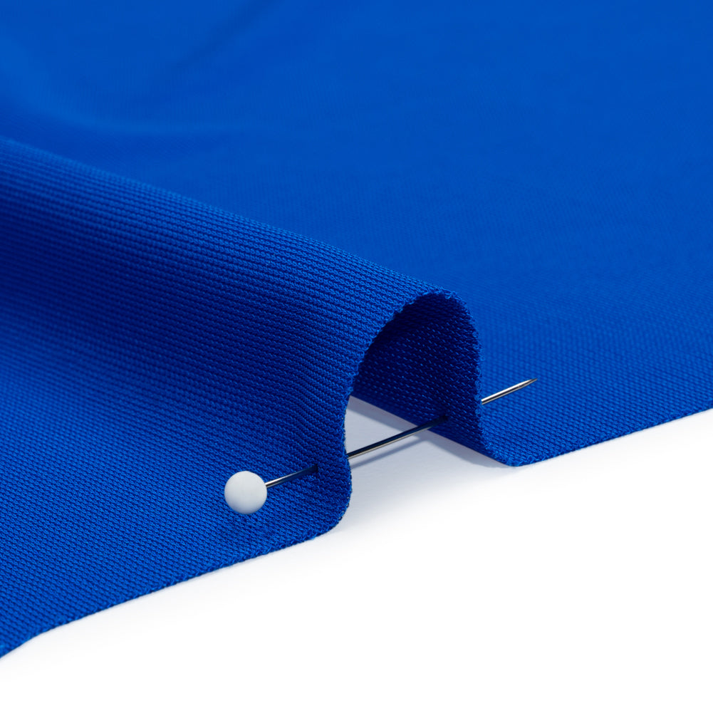 Rayon Matte Jersey - Royal Blue - Premium Collection - Detail