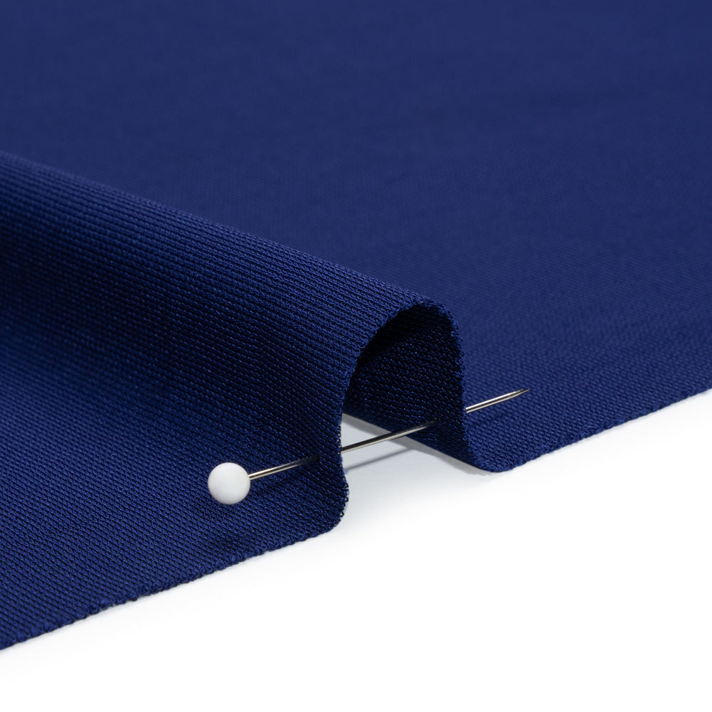 Rayon Matte Jersey - Navy - Premium Collection - Detail