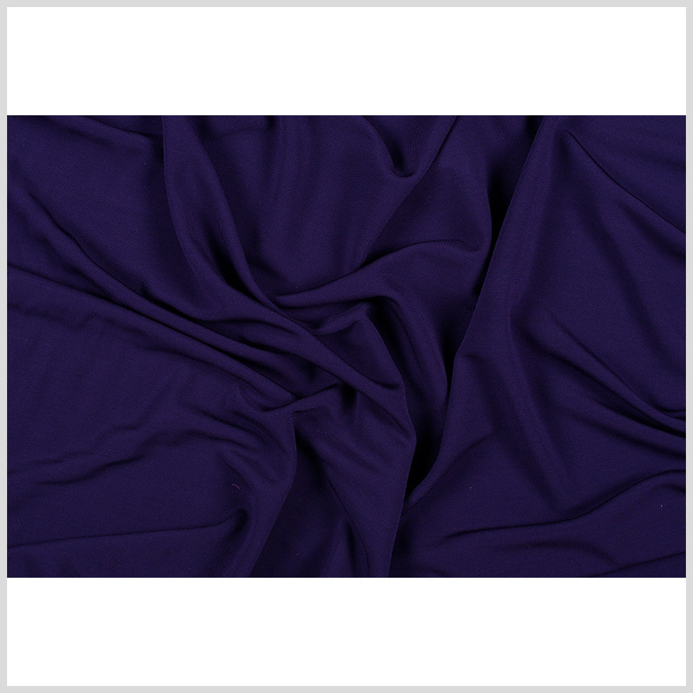 Rayon Matte Jersey - Dark Plum - Premium Collection - Full
