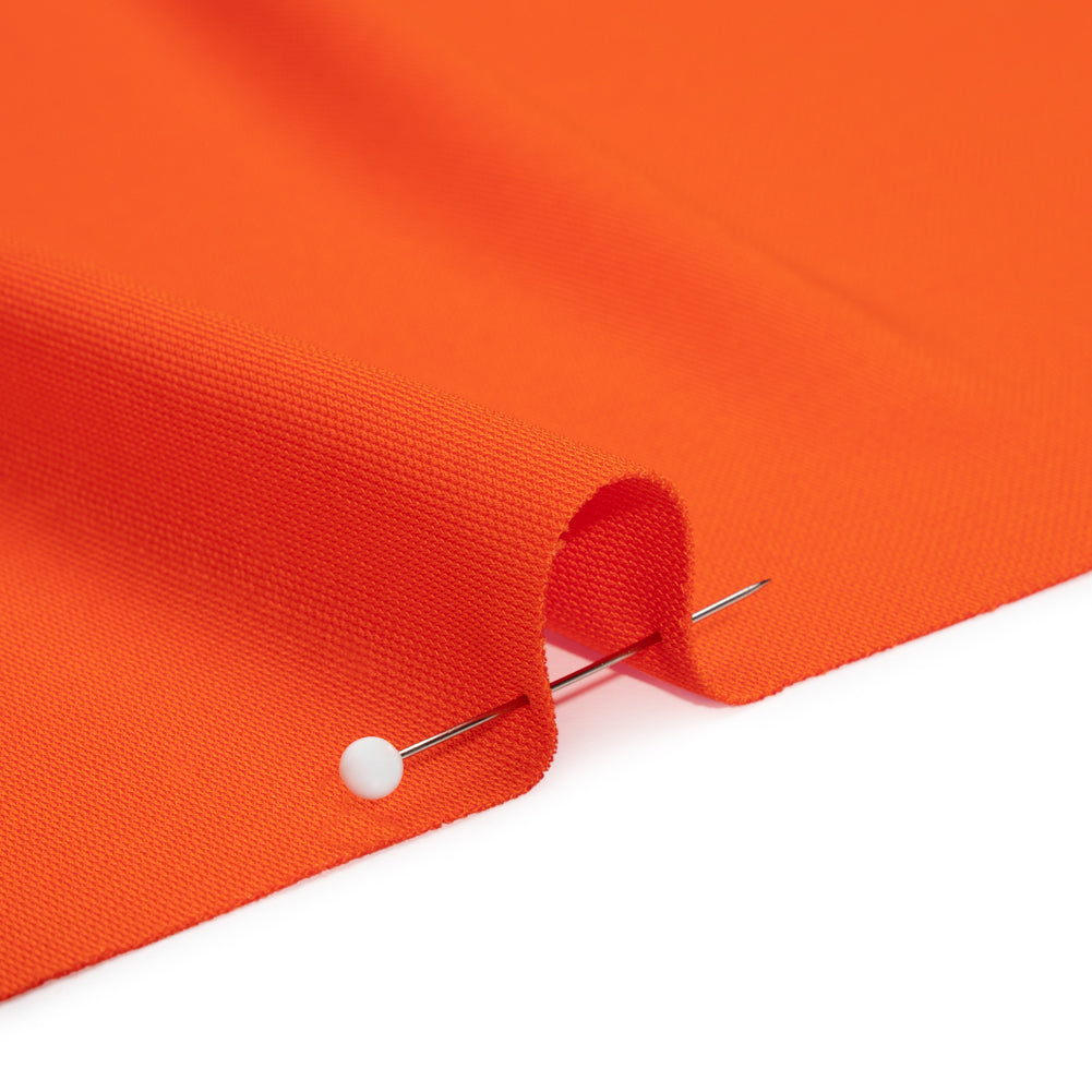 Rayon Matte Jersey - Orange - Premium Collection - Detail