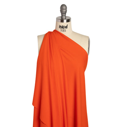 Rayon Matte Jersey - Orange - Premium Collection