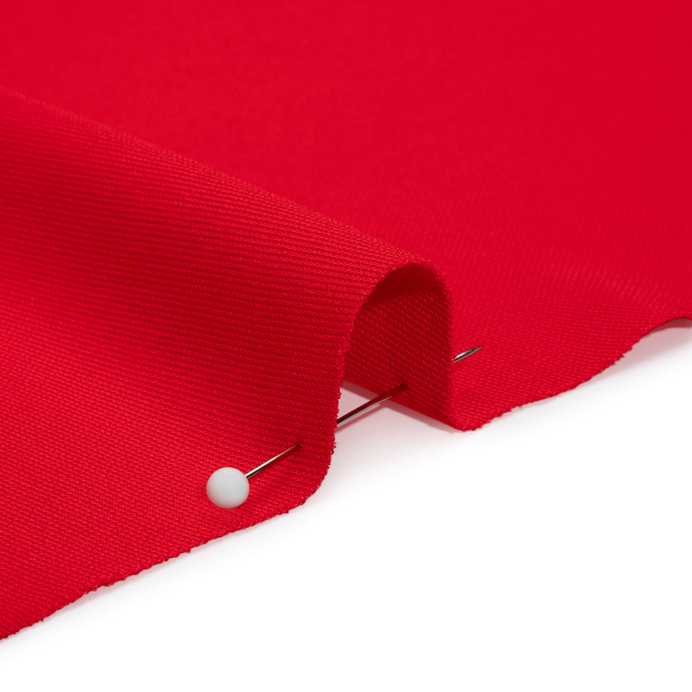 Rayon Matte Jersey - Red - Premium Collection - Detail