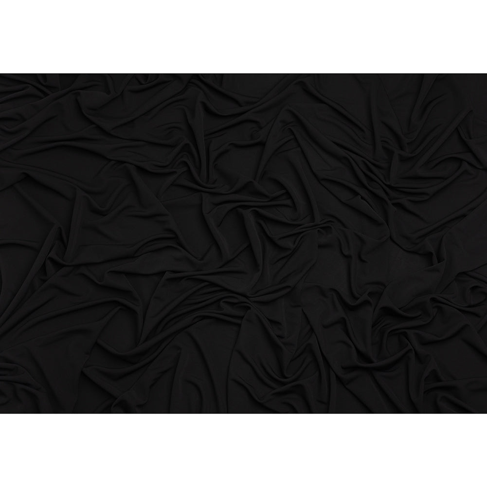Rayon Matte Jersey - Black - Premium Collection - Full