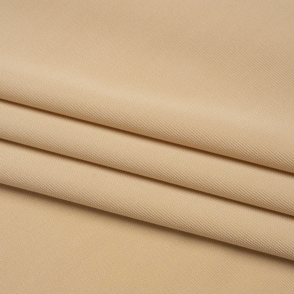 Rayon Matte Jersey - Beige - Premium Collection - Folded
