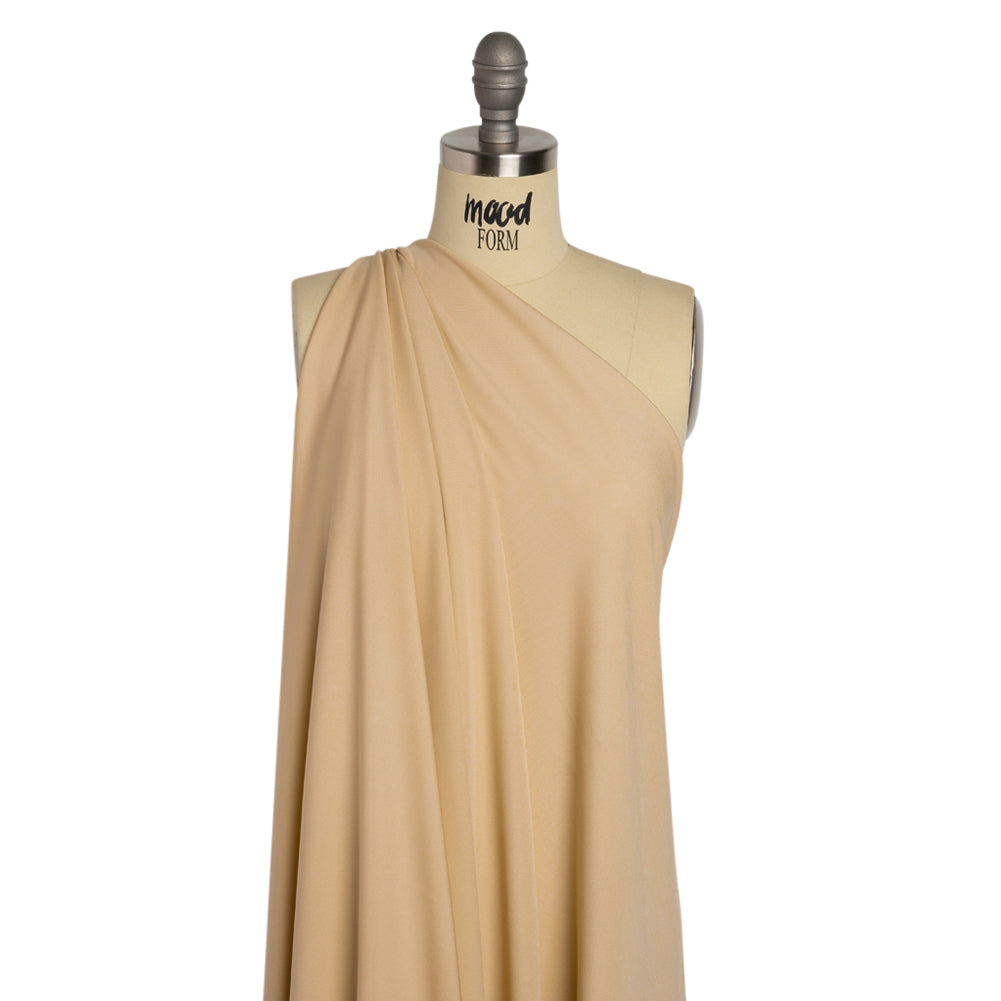 Rayon Matte Jersey - Beige - Premium Collection - Drape