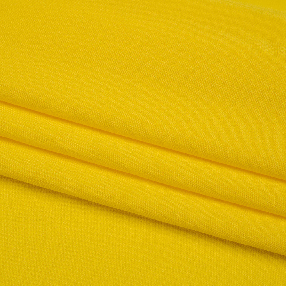 Rayon Matte Jersey - Sun Yellow - Premium Collection - Folded