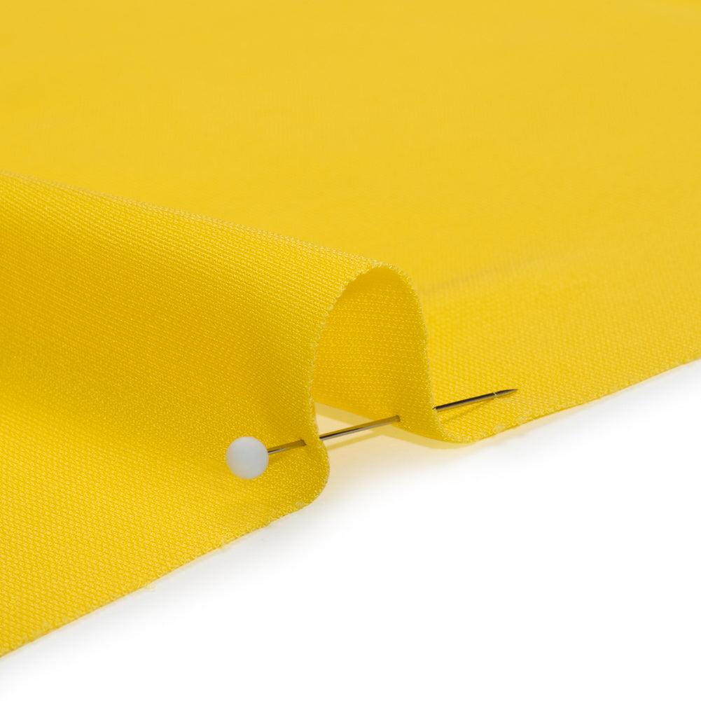 Rayon Matte Jersey - Sun Yellow - Premium Collection - Detail