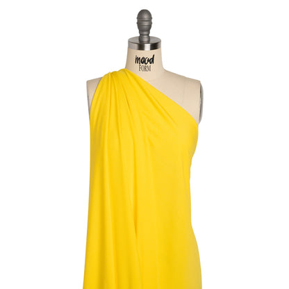 Rayon Matte Jersey - Sun Yellow - Premium Collection