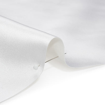 Silk Wool Twill - Bright White - Premium Collection Detail
