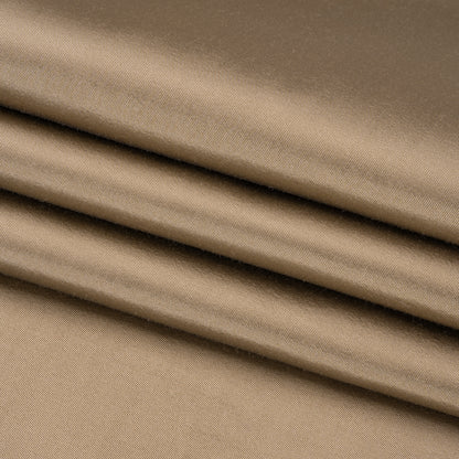 Silk Wool Twill - Taupe Cobblestone - Premium Collection Folded
