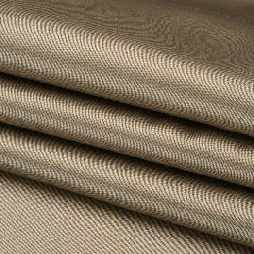 Silk Wool Twill - Creme Brulee - Premium Collection Folded