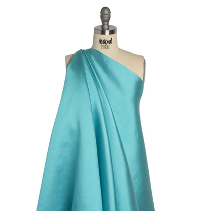 Silk Wool Twill - Blue Radiance - Premium Collection Drape