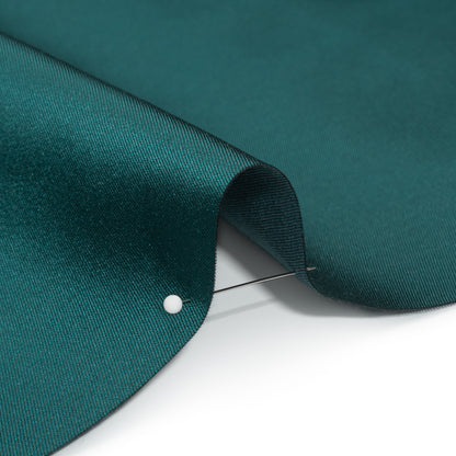 Silk Wool Twill - Everglade - Premium Collection Detail