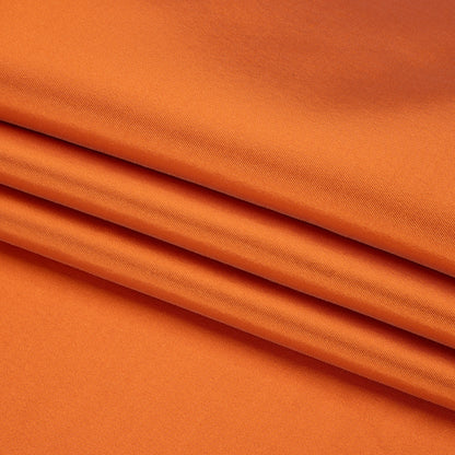 Silk Wool Twill - Harvest Pumpkin - Premium Collection Folded