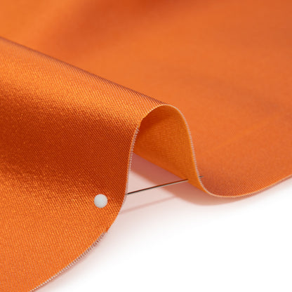 Silk Wool Twill - Harvest Pumpkin - Premium Collection Detail