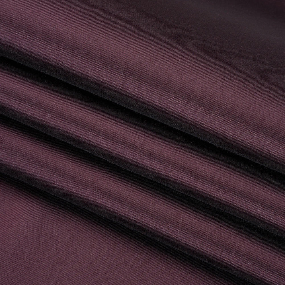 Silk Wool Twill - Fig - Premium Collection Folded