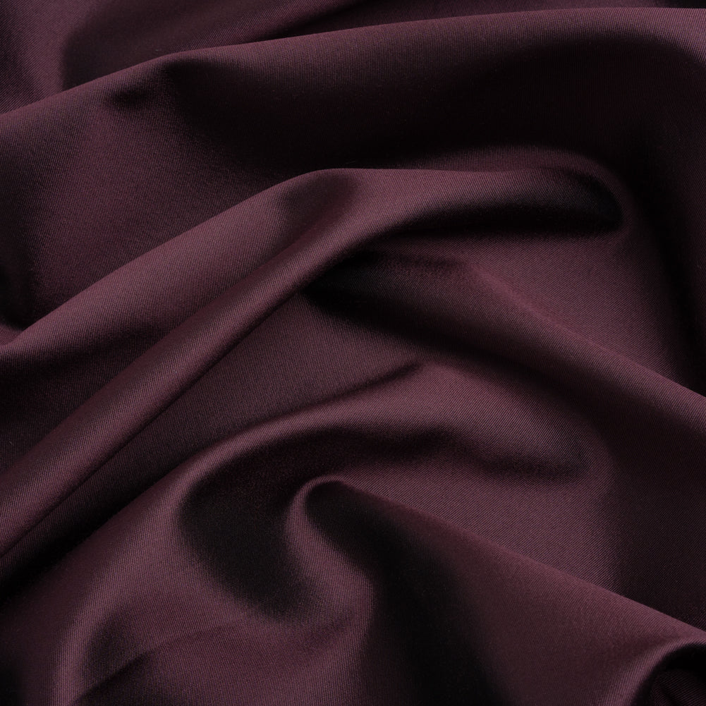 Silk Wool Twill - Fig - Premium Collection