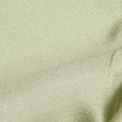 Silk Wool Twill - Lime Cream - Premium Collection Detail