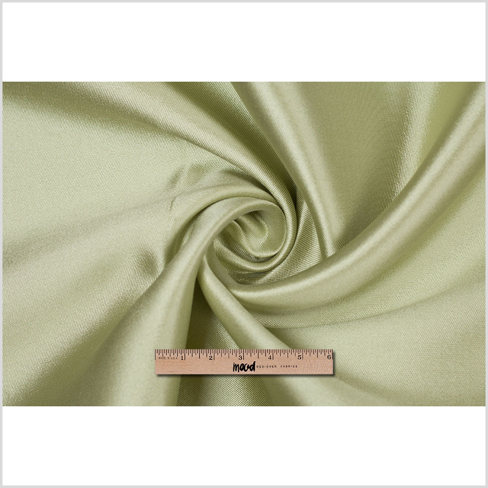 Silk Wool Twill - Lime Cream - Premium Collection Full