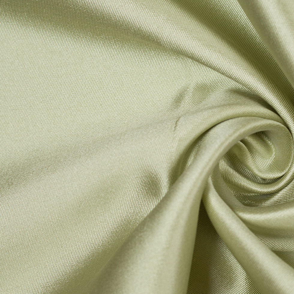 Silk Wool Twill - Lime Cream - Premium Collection