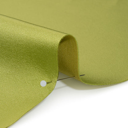 Silk Wool Twill - Green Glow - Premium Collection Detail