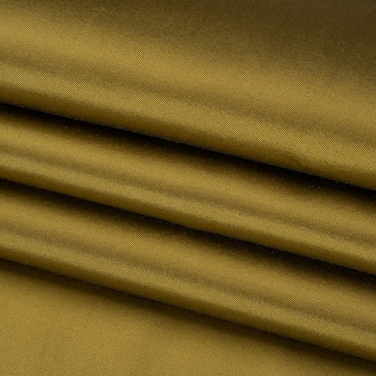 Silk Wool Twill - Golden Olive - Premium Collection Folded