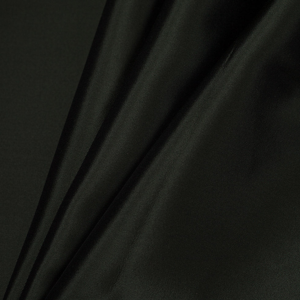 Silk Wool Twill - Deep Forest - Premium Collection - Folded