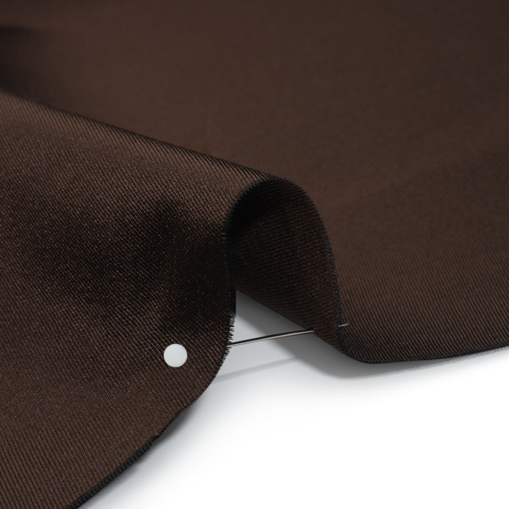 Silk Wool Twill - After Dark - Premium Collection Detail