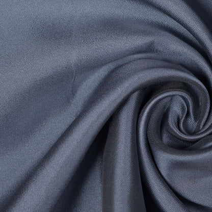 Silk Wool Twill - Blue Gray - Premium Collection