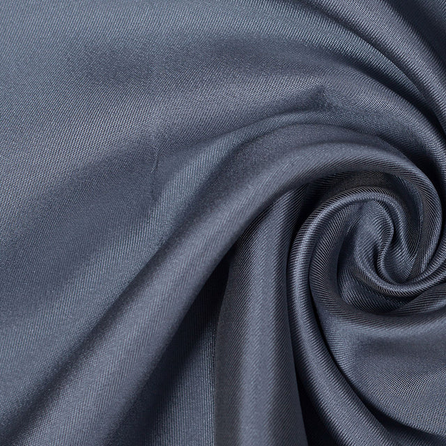 Silk Wool Twill - Blue Gray - Premium Collection