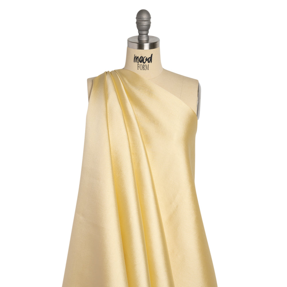 Silk Wool Twill - Vanilla Custard - Premium Collection Drape
