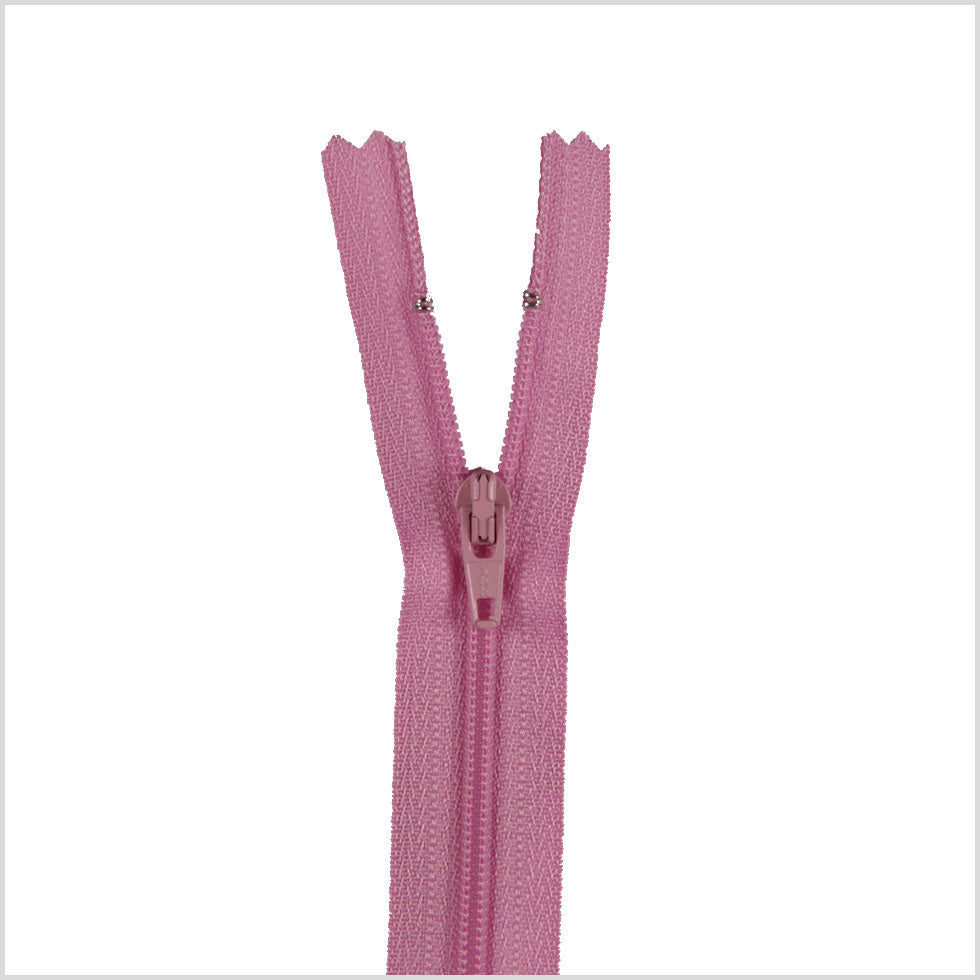 Regular Zipper 24" by YKK - 042 Purple Pink