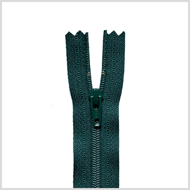 Regular Zipper 24" by YKK - 153 Dark Forest
