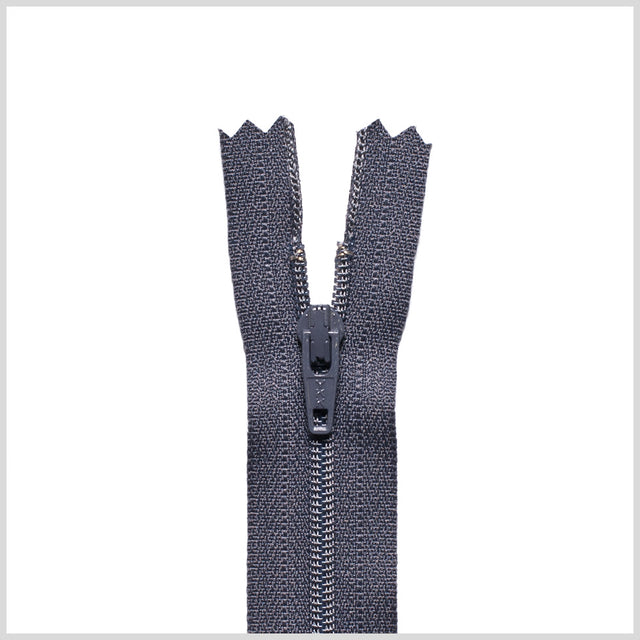 Regular Zipper 24" by YKK - 301 Gray