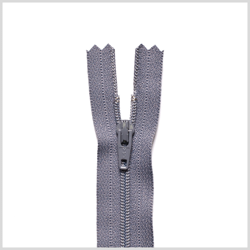 Regular Zipper 24" by YKK - 384 Grayhound