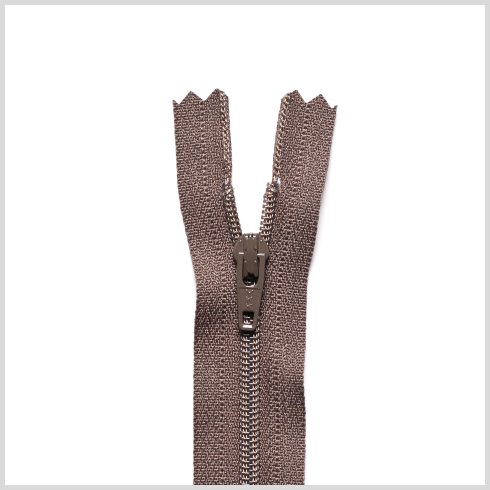 Regular Zipper 24" by YKK - 394 Antique Brown
