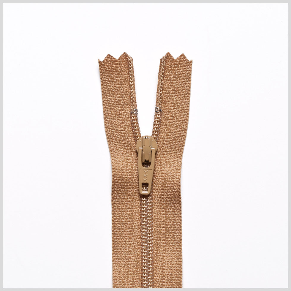 Regular Zipper 24" by YKK - 508 Dark Camel