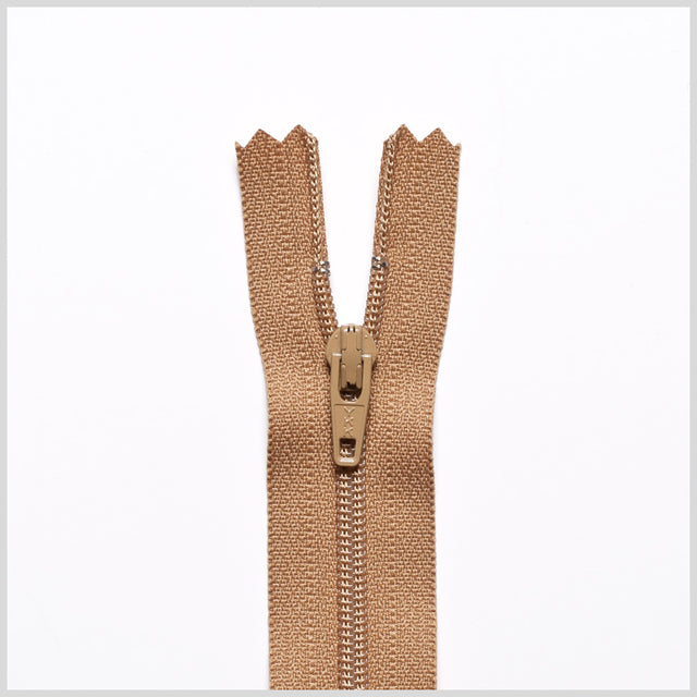 Regular Zipper 24" by YKK - 508 Dark Camel