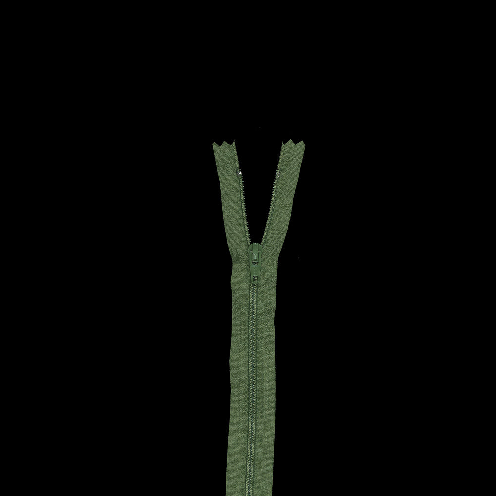 Regular Zipper 24" by YKK - 528 Fluorite Green