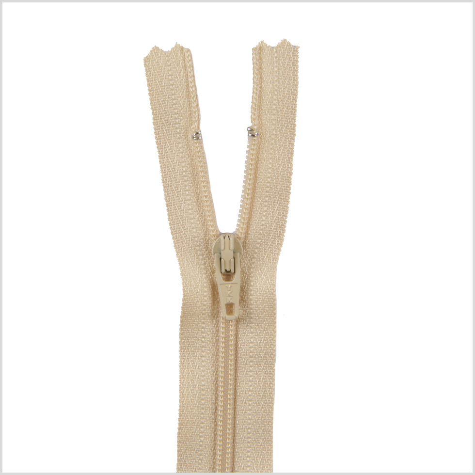 Regular Zipper 24" by YKK - 551 Dirty Yellow