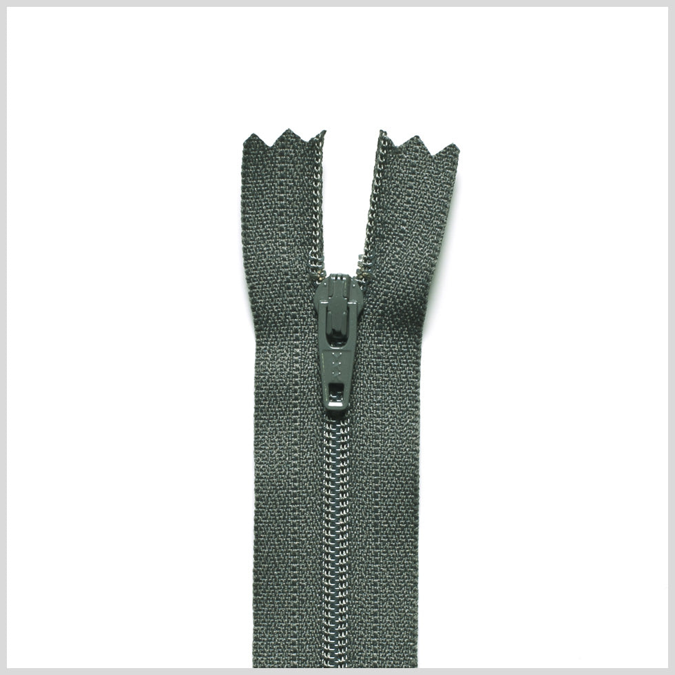 Regular Zipper 24" by YKK - 077 Army