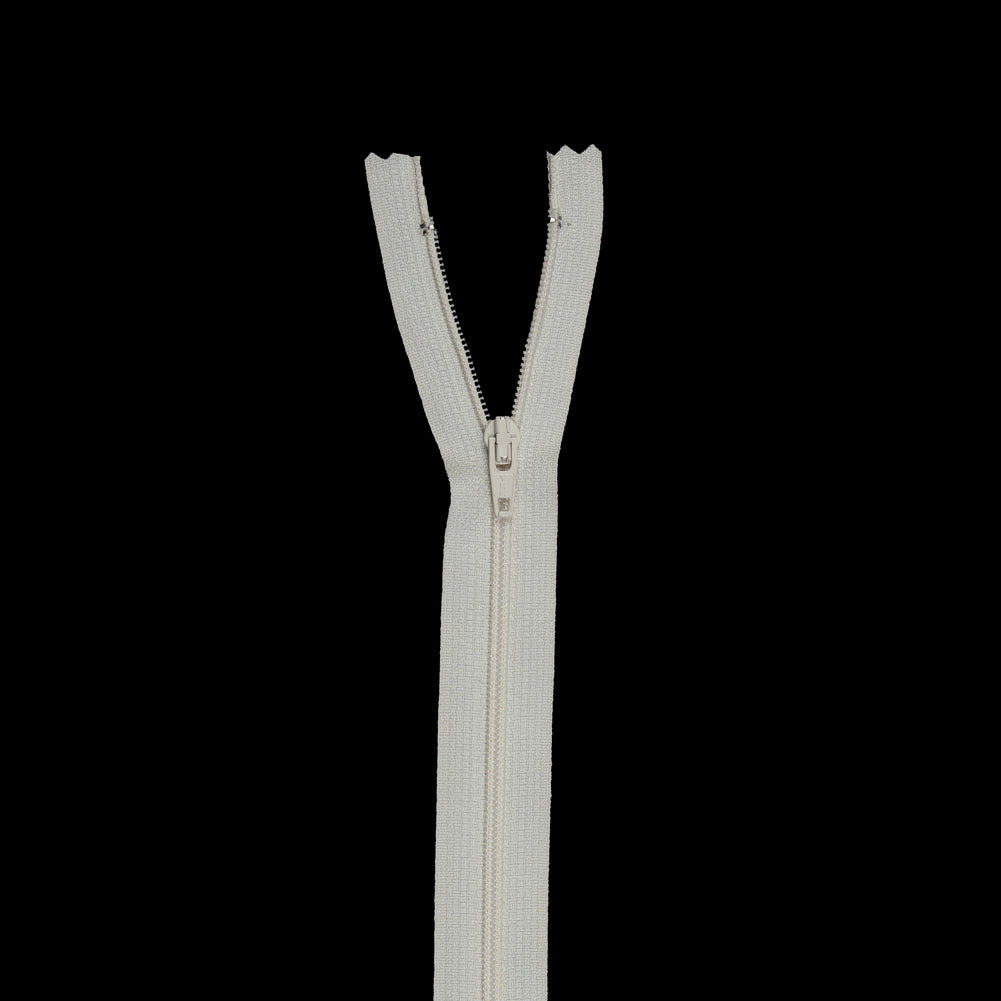 Regular Zipper 24" by YKK - 801 Winter White