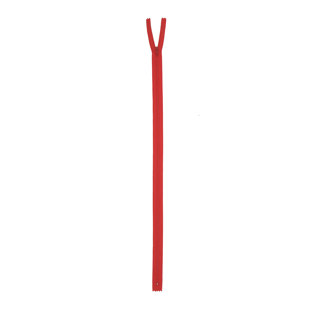 Regular Zipper 24" by YKK - 819 Senega Red Detail