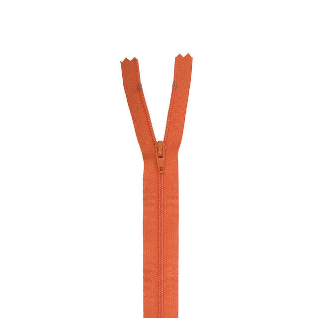 Regular Zipper 24" by YKK - 849 Flame Orange