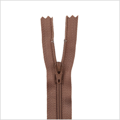 Regular Zipper 24" by YKK - 854 Brown Olive
