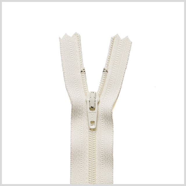 Regular Zipper 9" by YKK - 121 Cream