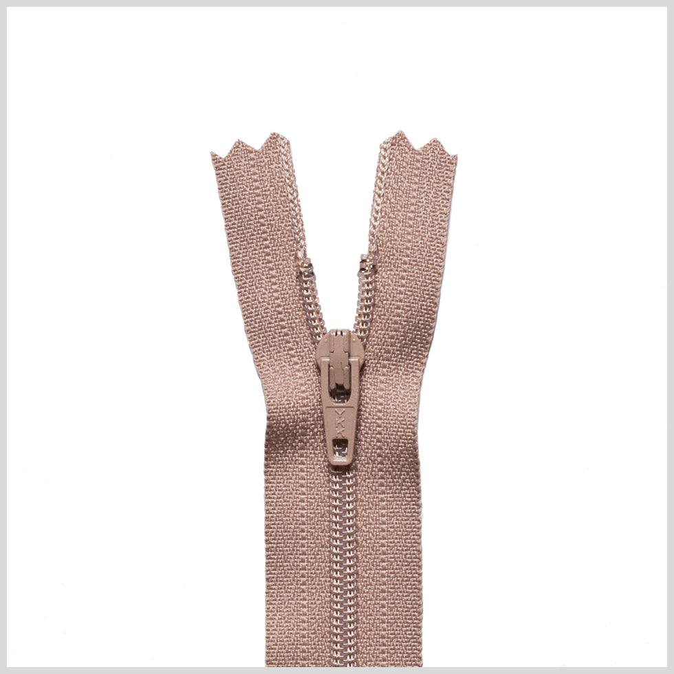 Regular Zipper 9" by YKK - 128 Light Khaki