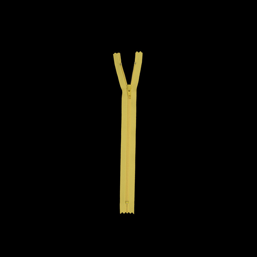 Regular Zipper 9" by YKK - 131 Buttercup Detail