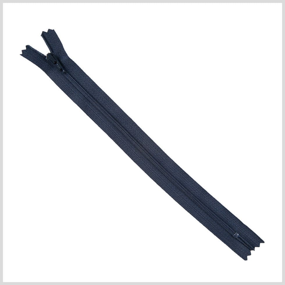 Regular Zipper 9" by YKK - 196 Navy